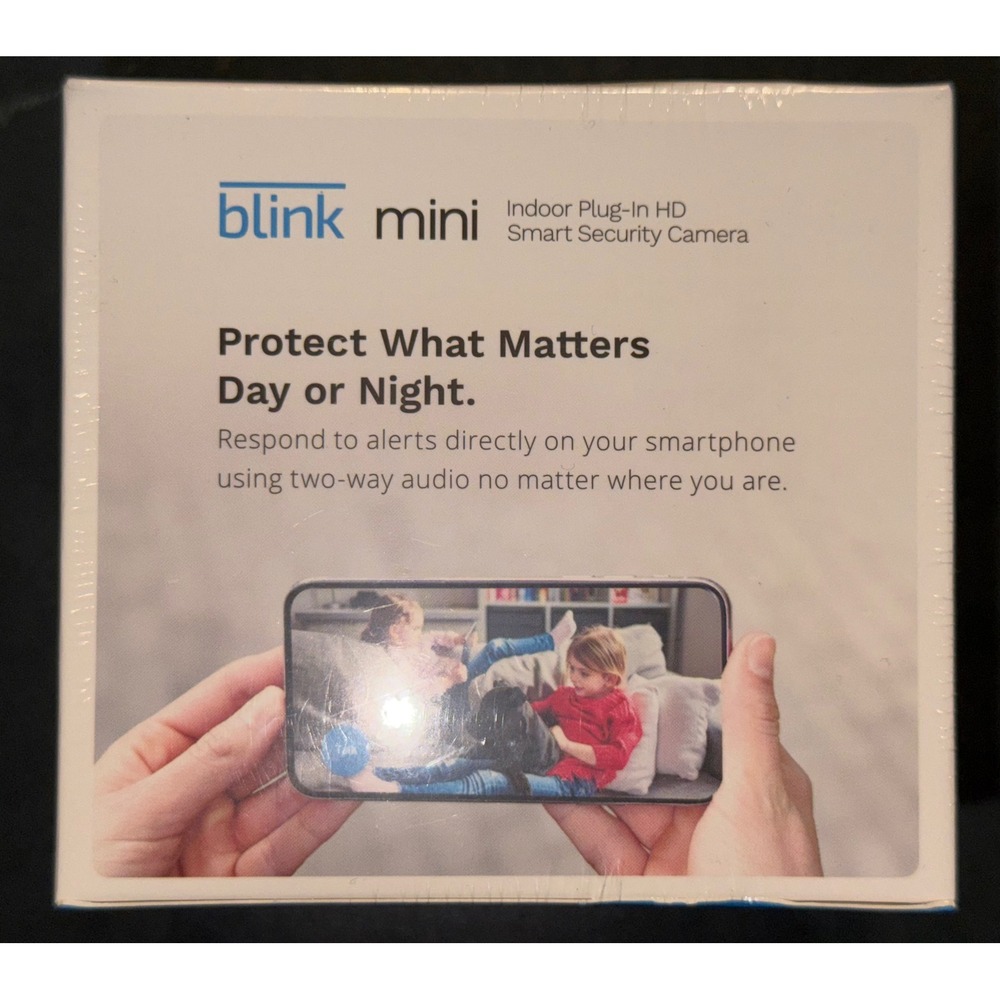 Blink Gen1 Mini Indoor Plug-In HD Smart Security Camera White BCM00300U NIB/BNIB - Picture 3 of 5